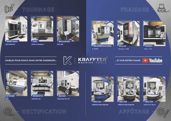 KRAFFTER Machine Tools in the Bourse de la Machine-Outil