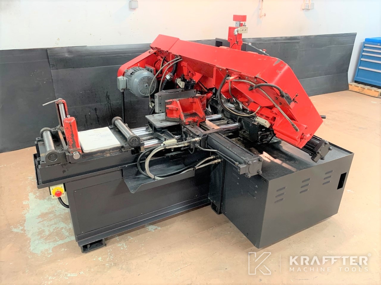 Used Amada Ha 250w Automatic Band Saw for sale 20689-968 Used Amada Ha 250w Automatic Band Saw for sale 20689-968