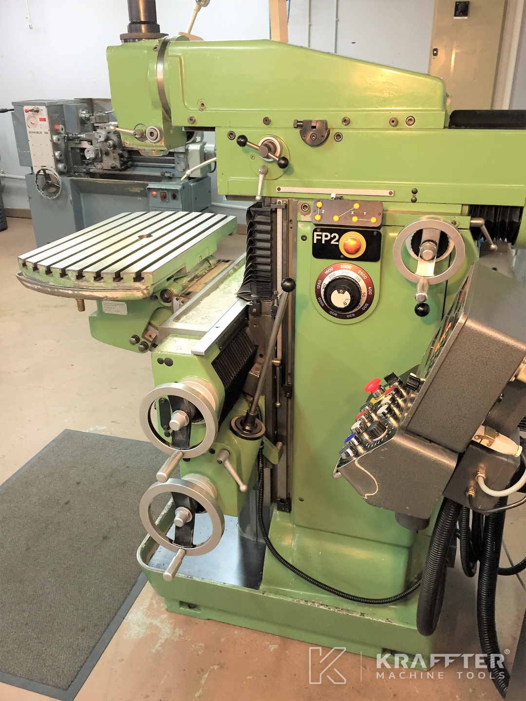 Deckel FP2 Active Manual milling machine for sale (879) Kraffter