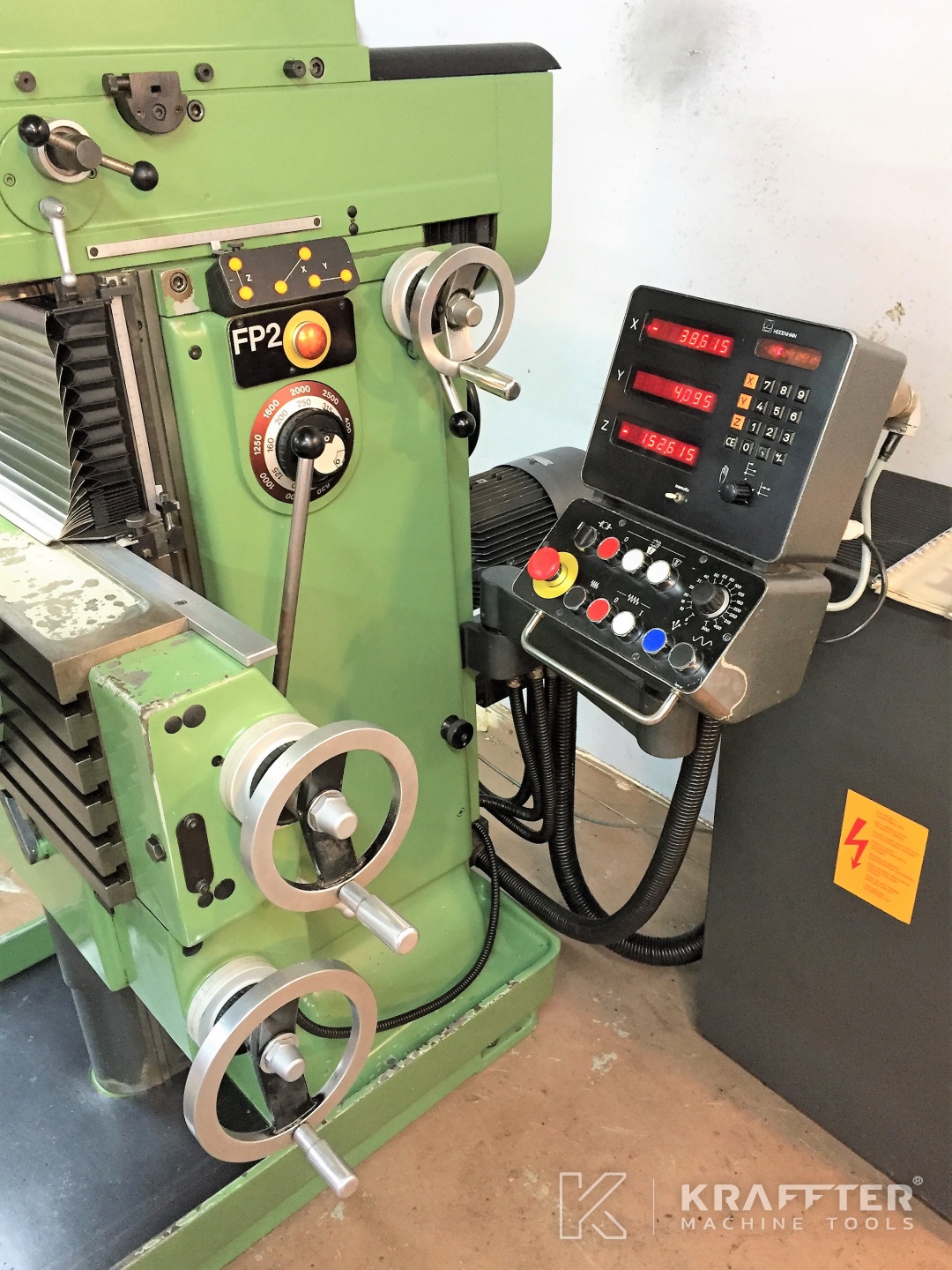 Deckel FP2 Active Manual milling machine for sale (879) Kraffter
