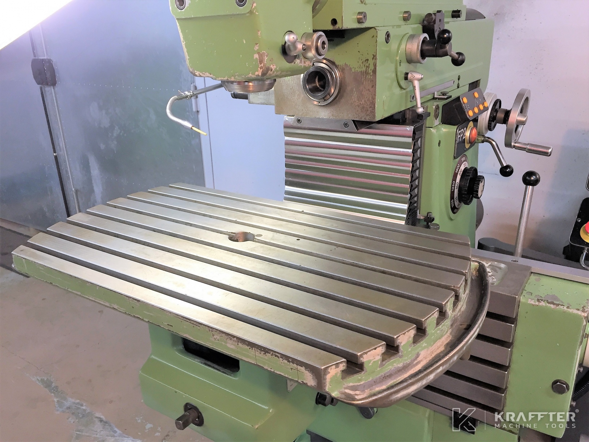 Deckel FP2 Active Manual milling machine for sale (879) Kraffter