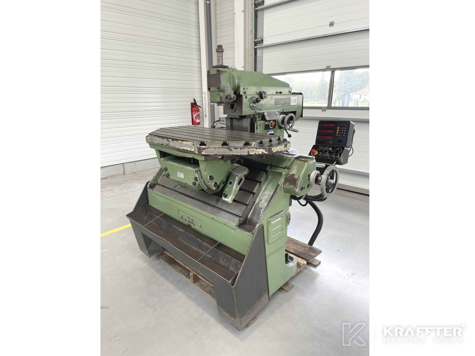 Deckel FP3 L Aktiv universal milling machine for sale (34)