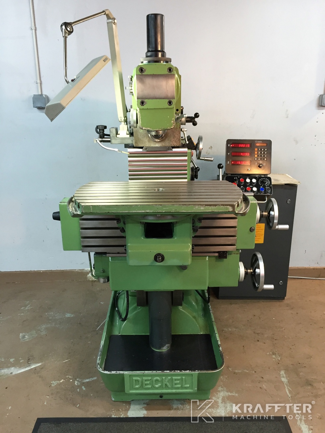 Deckel FP2 Active Manual milling machine for sale (879) Kraffter