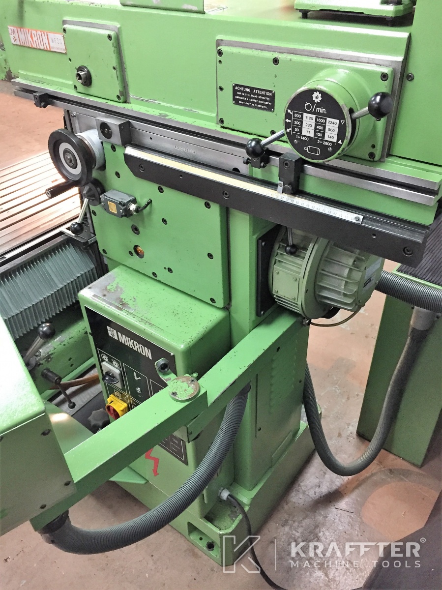 Mikron wf 3 sa Used Manual milling machine for sale (909)