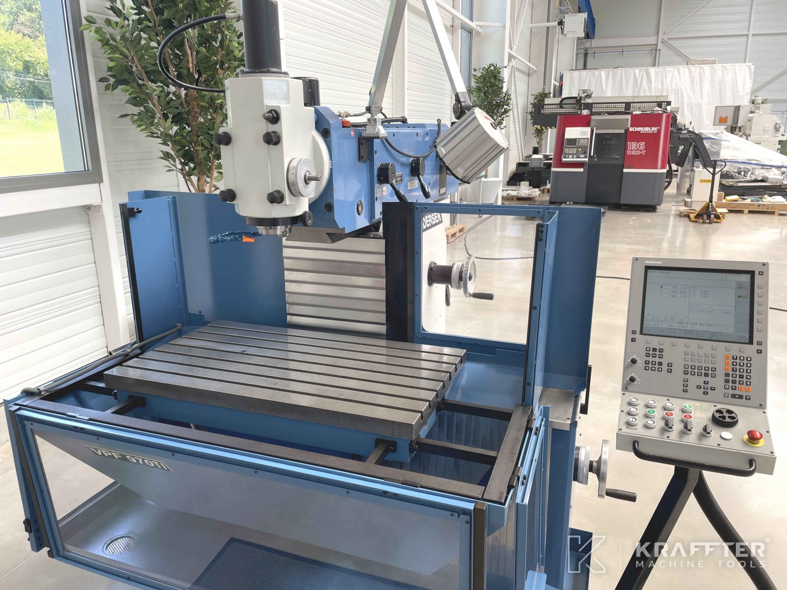PEDERSEN VPF970TI Used CNC milling machine for sale (997)