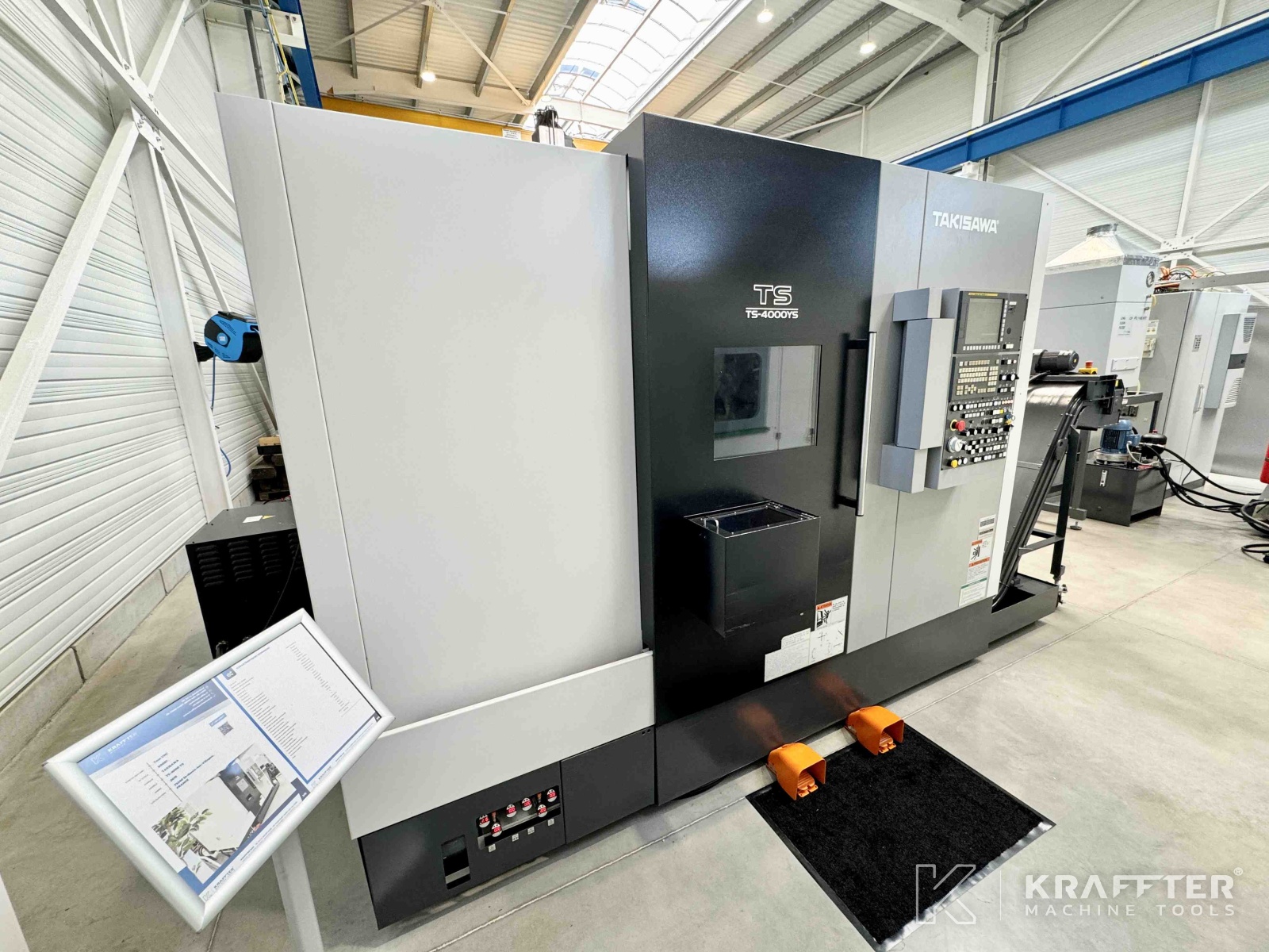 Used Takisawa Ts-4000 Ys Cnc Lathe for sale