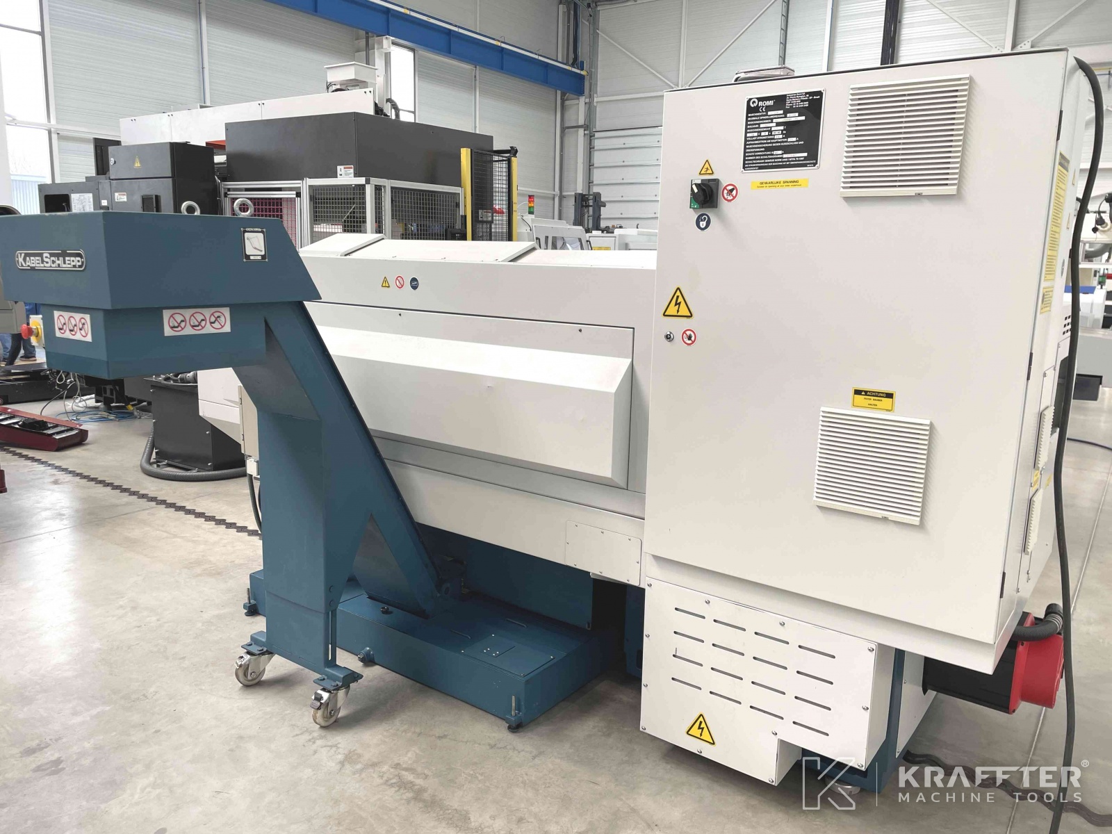 Used Romi M 510 Cnc Teach-in Lathe for sale