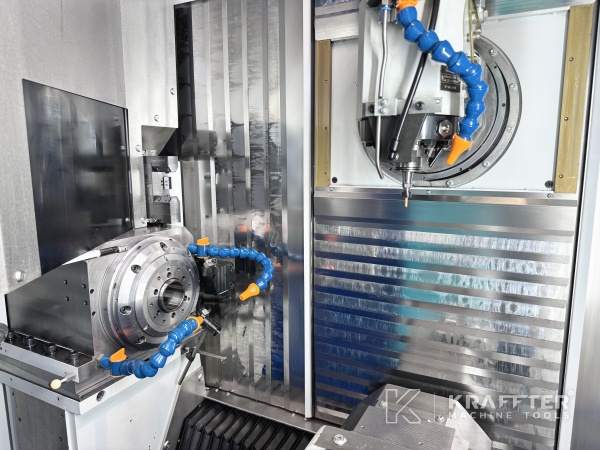 Used CNC machining centre axis WILLEMIN MACODEL 508 MT 90188 for sale