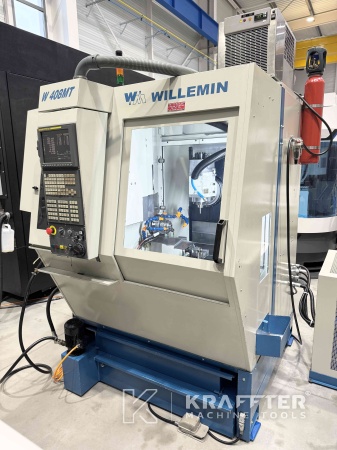 Metal CNC machining centre WILLEMIN MACODEL W 408 MT 5 axes 90131 - dealer of used machinery