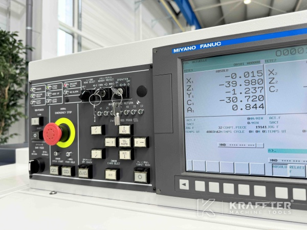 Fanuc 0i-TB numerical control on machine tools MIYANO BNJ 42 SY3 90118