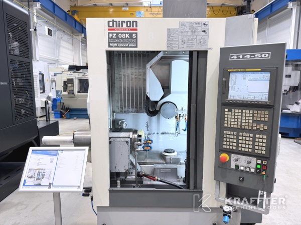 Used CNC machining centre 7 axis CHIRON FZ 08K S HSP 90066 for sale