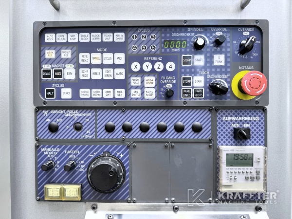 Tool control panel board on CNC surface grinder AMADA Techster 84 90162