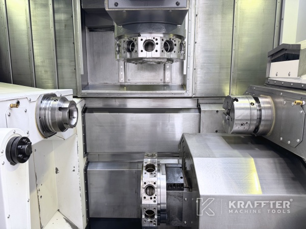 Used CNC lathe axis NAKAMURA TOME NTJ 100 90190 for sale
