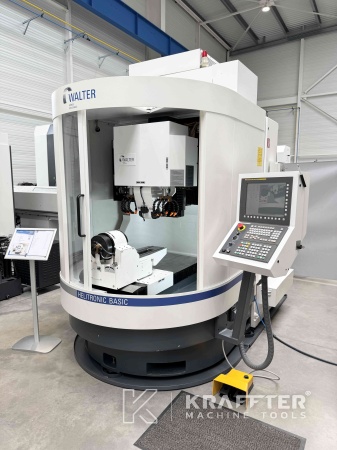 Used precision CNC tool grinding machine WALTER Helitronic Basic 90142 KRAFFTER Machine tools reseller
