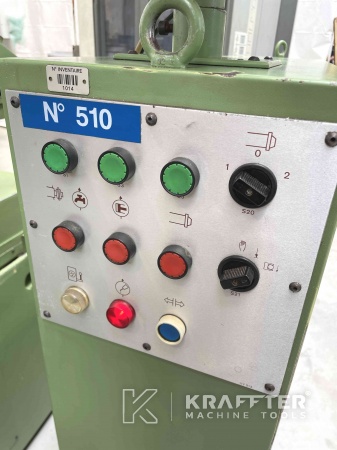 Name plate of KELLENBERGER 600U - 175 Cylindrical grinder available at Kraffter 90067