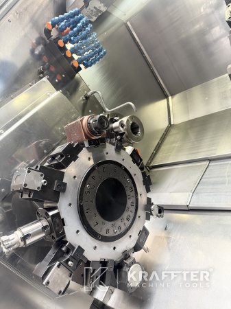 Industrial machines for turning operations CNC lathe CMZ TX66 Y2 Quattro 90119