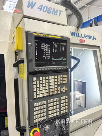 FANUC 16i-MB numerical control (cnc et cn) WILLEMIN MACODEL W 408 MT 90131