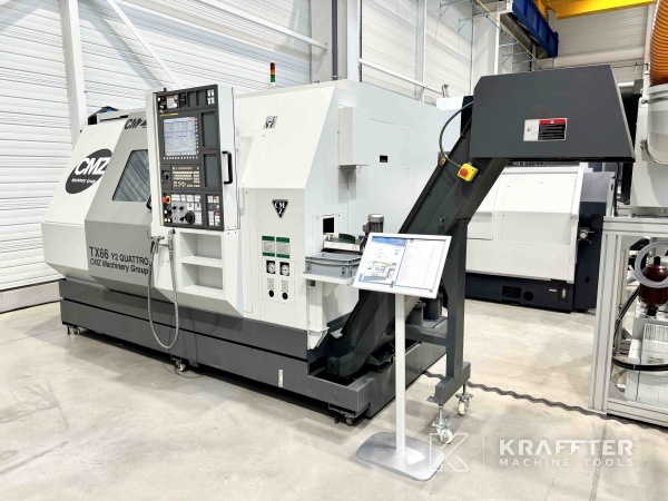 Buying and selling used CNC lathe CMZ TX66 Y2 Quattro 90113 Europe, United Kingdom, worldwide