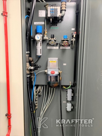 Industrial electrical cabinet on WALTER Helitronic Power 20689-969
