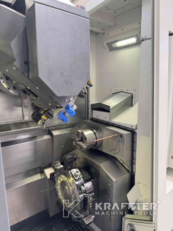 Numerical CNC lathe NAKAMURA NTJ 100 90150 at KRAFFTER your dealer of used machinery