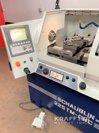 High precision lathe SCHAUBLIN 225 TM-CNC 20689-943 , Used machine tools
