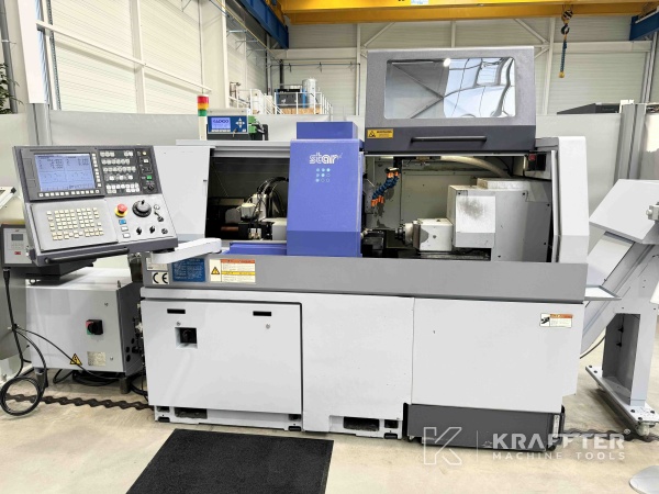 Swiss-type CNC lathe STAR SR32 J Type N 90077 - KRAFFTER Machine tools reseller