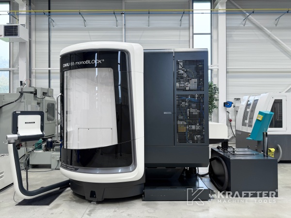 Sale of CNC machining centre DMG MORI DMU 65 monoBLOCK 90170 - Dealer of used machinery