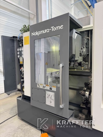 Used machine tools for the machining industry CNC lathe NAKAMURA NTJ 100 90150