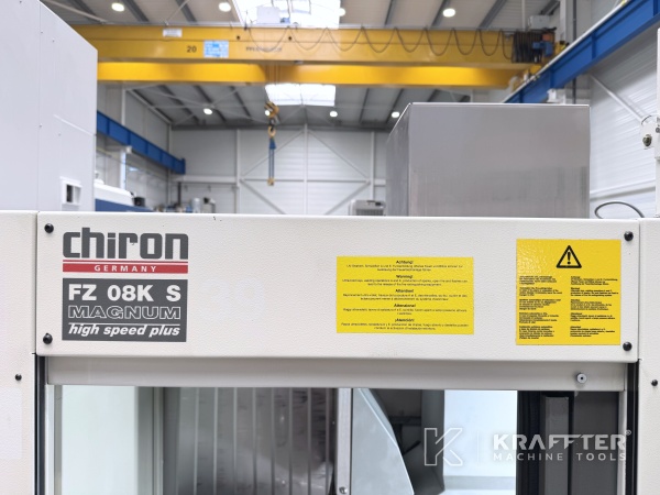 Name plate of CHIRON FZ 08K S Magnum High Speed Plus 90153