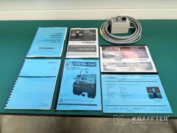 User manual of CNC lathe SCHAUBLIN 102 TM 90151