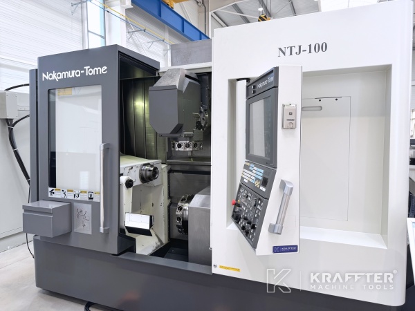 Numerical lathe NAKAMURA TOME NTJ 100 90190 at KRAFFTER your dealer of used machinery