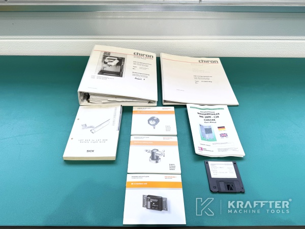 Accessories, equipment and user manual of CHIRON FZ 08K S Magnum High Speed Plus  90153