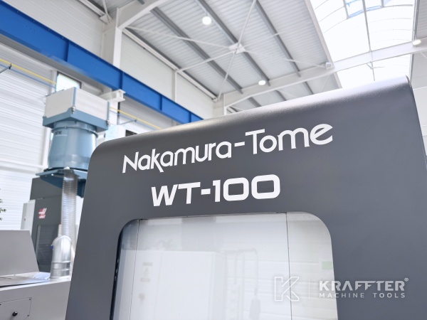  Used CNC lathe NAKAMURA TOME WT 100 90182 destocking Europe, Turkey, India