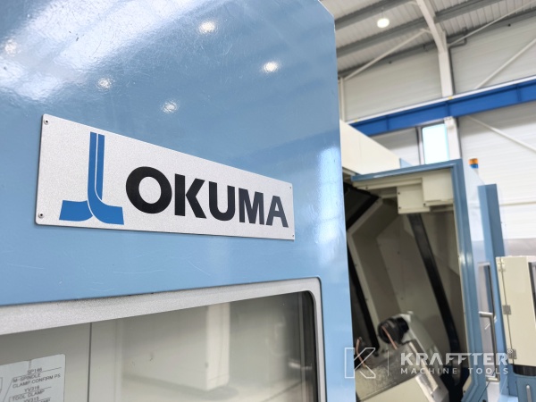 Name plate of OKUMA Multus B400 90175