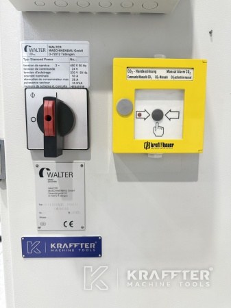 Name plate of WALTER Helitronic Power Diamond 90157