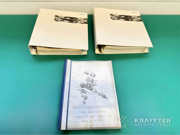 User manual of CNC lathe INDEX G160 90083