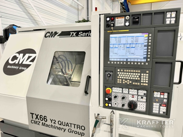 Sale of CNC lathe CMZ TX66 Y2 Quattro 90113 - Dealer of used machinery