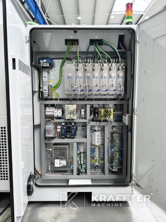 Industrial electrical cabinet on ANCA FX5 linear 90164