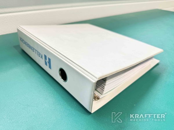 User manual of CNC cylindrical grinder KELLENBERGER Kel-Vista UR 175/1000 90126
