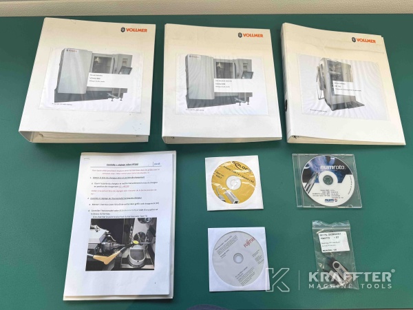 User manual of CNC tool grinding machine VOLLMER VGrind 360 90146