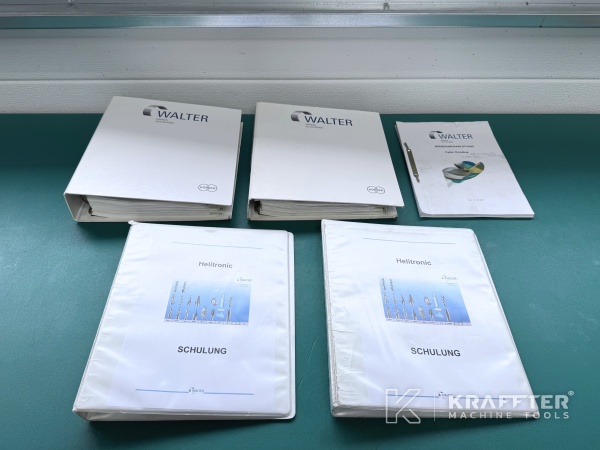 User manual of CNC tool grinding machine WALTER Helitronic Power 90186