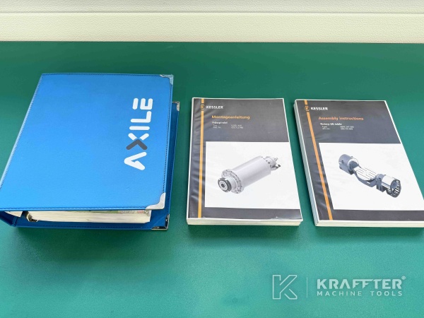 User manual of CNC machining centre AXILE G6 90104