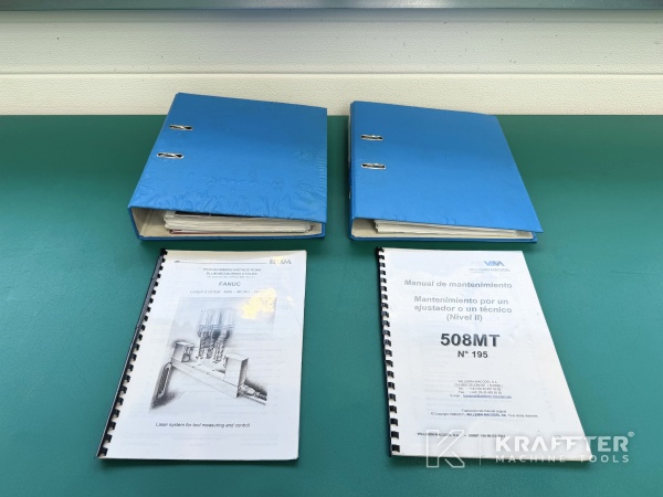 Accessories, equipment and user manual of WILLEMIN MACODEL 508 MT 90188