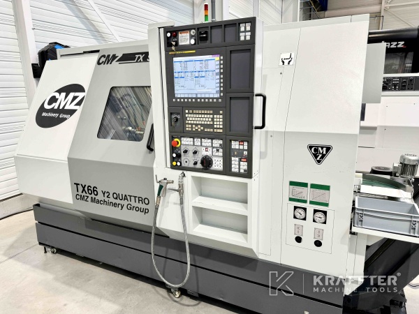 Worldwide purchase and resale of CNC lathe CMZ TX66 Y2 Quattro 90113