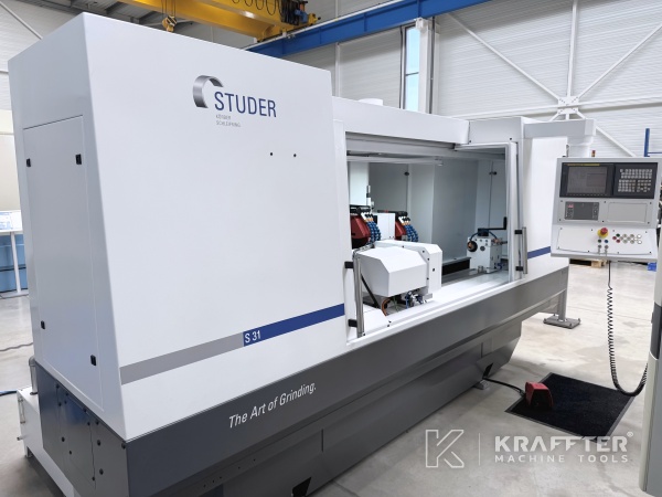 Metal CNC cylindrical grinder STUDER S31 axes 90178 - dealer of used machinery