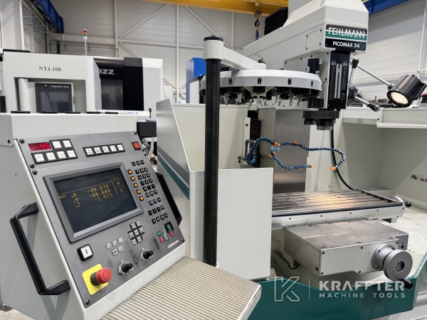 HEIDENHAIN TNC 310 numerical control on machine tools FEHLMANN Picomax 54 90160