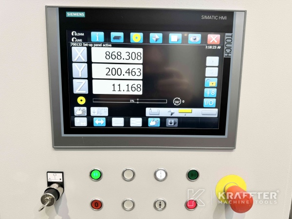 SIEMENS 840D SL numerical control on machine tools BLOHM Planomat 616 HP 90136
