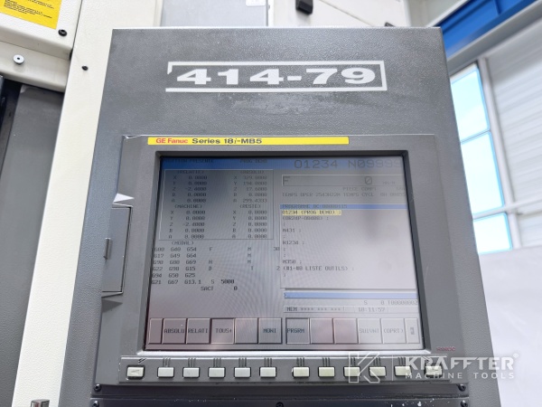 FANUC 18i-MB5 numerical control on machine tools CHIRON FZ 08K S Magnum High Speed Plus  90153