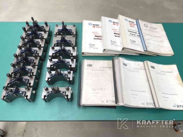 Accessories, equipment and user manual of ROMI M 510 90065
