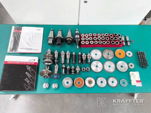 Accessories for CNC sharpening machine ISOG Fortis (989) - KRAFFTER Machine tool dealer 